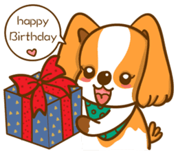 Cheeky Dog's life diary sticker #13907262