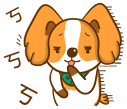 Cheeky Dog's life diary sticker #13907265