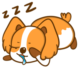 Cheeky Dog's life diary sticker #13907266