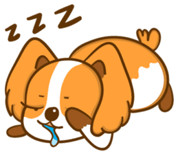Cheeky Dog's life diary sticker #13907266