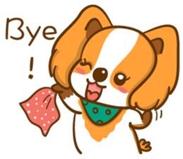 Cheeky Dog's life diary sticker #13907267