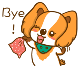 Cheeky Dog's life diary sticker #13907267