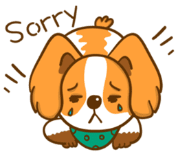 Cheeky Dog's life diary sticker #13907268