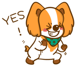 Cheeky Dog's life diary sticker #13907270