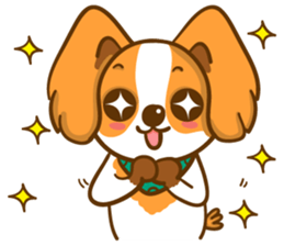 Cheeky Dog's life diary sticker #13907272