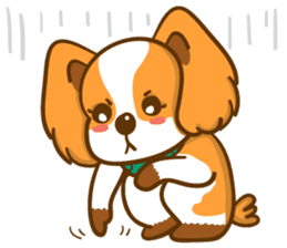 Cheeky Dog's life diary sticker #13907275