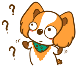 Cheeky Dog's life diary sticker #13907276