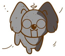 Cheeky Dog's life diary sticker #13907279