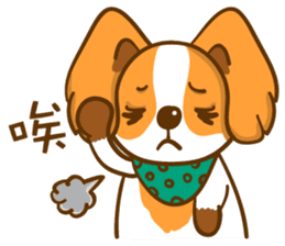 Cheeky Dog's life diary sticker #13907281