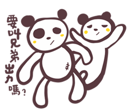 BFF talks ! Panda Friends~ sticker #13907577