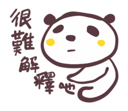 BFF talks ! Panda Friends~ sticker #13907581