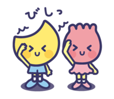 Tsuki-chan&Hana-chan sticker #13907884