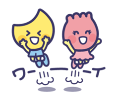 Tsuki-chan&Hana-chan sticker #13907885