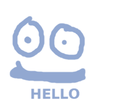 Serenity blue man sticker #13907934