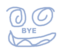 Serenity blue man sticker #13907940