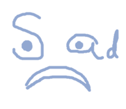 Serenity blue man sticker #13907949