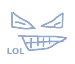 Serenity blue man sticker #13907951