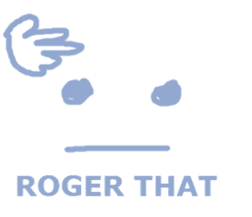 Serenity blue man sticker #13907953