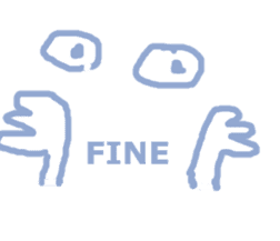 Serenity blue man sticker #13907954