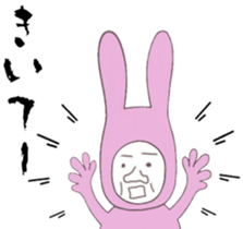 Perfect rabbit sticker #13908158