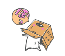 cardbord sticker #13908167