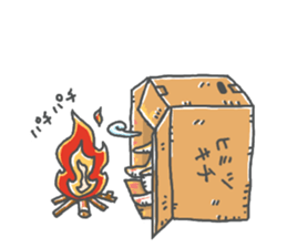 cardbord sticker #13908200