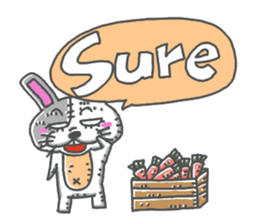 usagisenpai english sticker #13908530