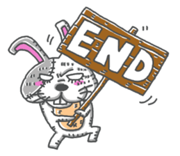 usagisenpai english sticker #13908549