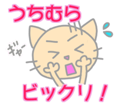 Uchimura Cat Sticker sticker #13908716