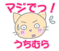 Uchimura Cat Sticker sticker #13908736