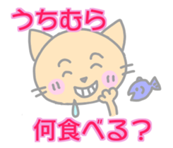 Uchimura Cat Sticker sticker #13908737