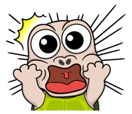 Little red Turtle sticker #13909469