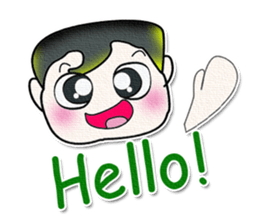 Hi! My name is Kururu. ^__^ sticker #13909726