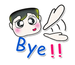 Hi! My name is Kururu. ^__^ sticker #13909728