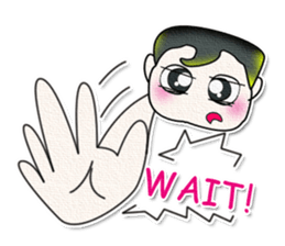 Hi! My name is Kururu. ^__^ sticker #13909731