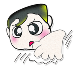 Hi! My name is Kururu. ^__^ sticker #13909737