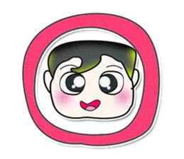 Hi! My name is Kururu. ^__^ sticker #13909739