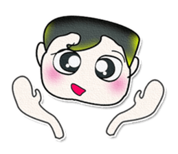 Hi! My name is Kururu. ^__^ sticker #13909746