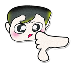 Hi! My name is Kururu. ^__^ sticker #13909747