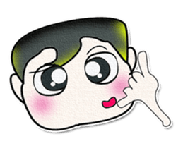 Hi! My name is Kururu. ^__^ sticker #13909748