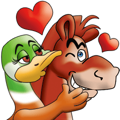 Ducky Girl & Pony Dad newer