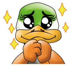 Ducky Girl & Pony Dad newer sticker #13909929