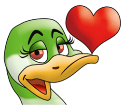 Ducky Girl & Pony Dad newer sticker #13909930