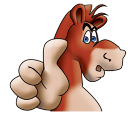 Ducky Girl & Pony Dad newer sticker #13909951