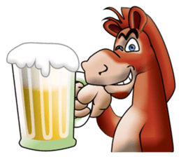 Ducky Girl & Pony Dad newer sticker #13909956