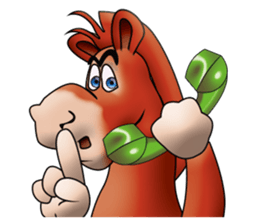 Ducky Girl & Pony Dad newer sticker #13909960