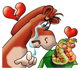 Ducky Girl & Pony Dad newer sticker #13909963