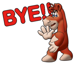 Ducky Girl & Pony Dad newer sticker #13909965