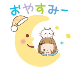 Winter of the girl sticker #13910020