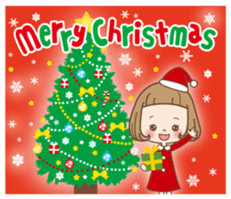 Winter of the girl sticker #13910028